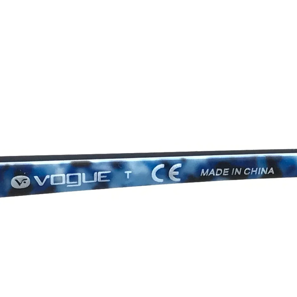 Vogue Eyeglasses Frames VO2886 2225 Matte Blue Rectangle Full Rim 53-16-140